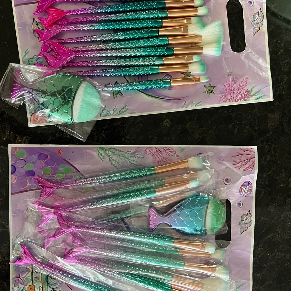 Mermaid Party Supplies Set - Multicolor
